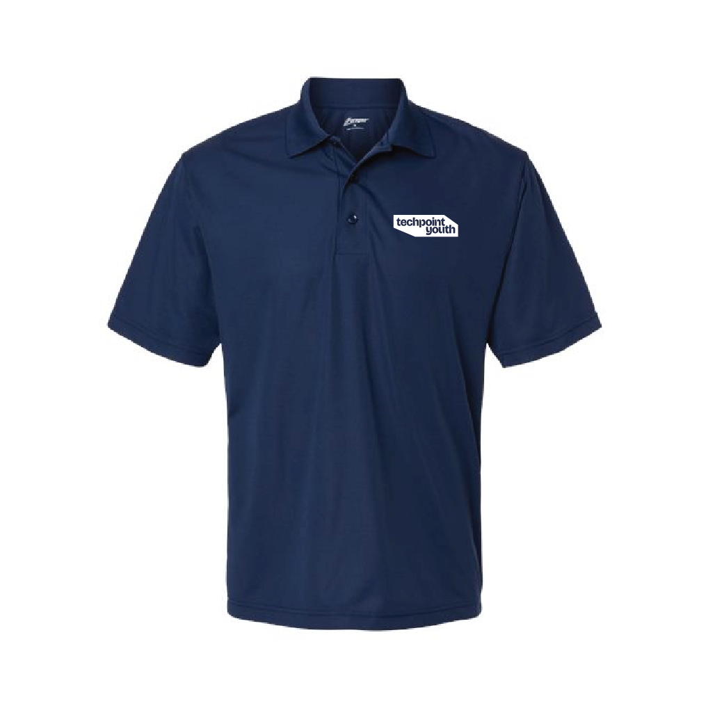 Techpoint Youth Men's Sebring Performance Polo