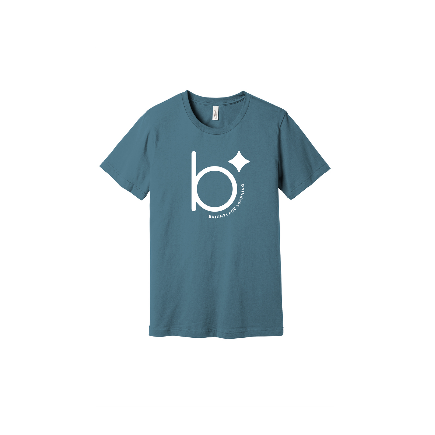 Brightlane Steel Blue Unisex Jersey Short Sleeve Tee