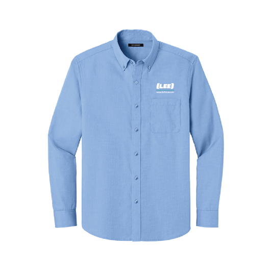 Port Authority® Long Sleeve Nailhead Easy Care Shirt