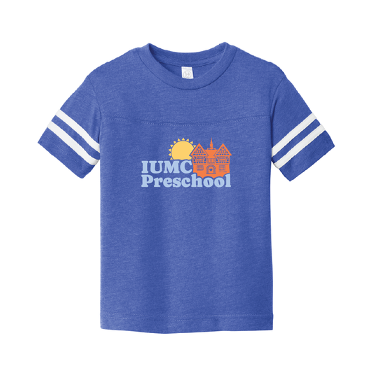 IUMC Toddler Football Fine Jersey Tee