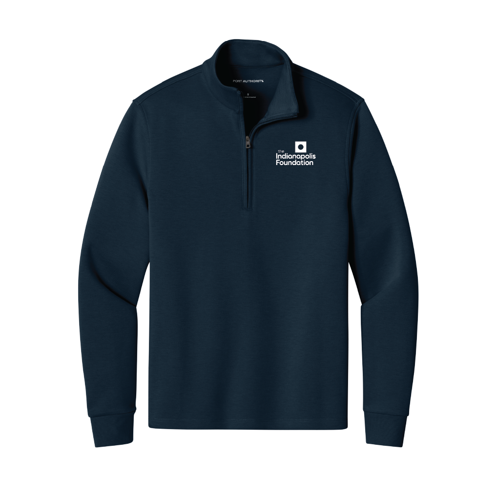 Indianapolis Foundation Port Authority® Wearever Signature Double Pique 1/4-Zip