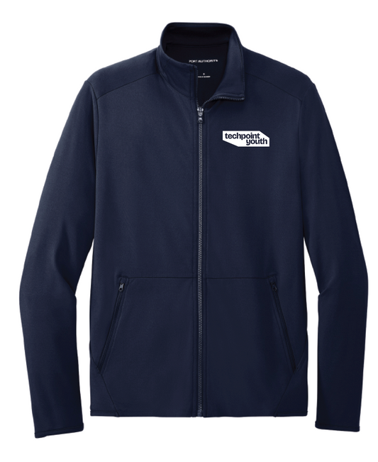 Techpoint Youth Accord Stretch Fleece Full-Zip